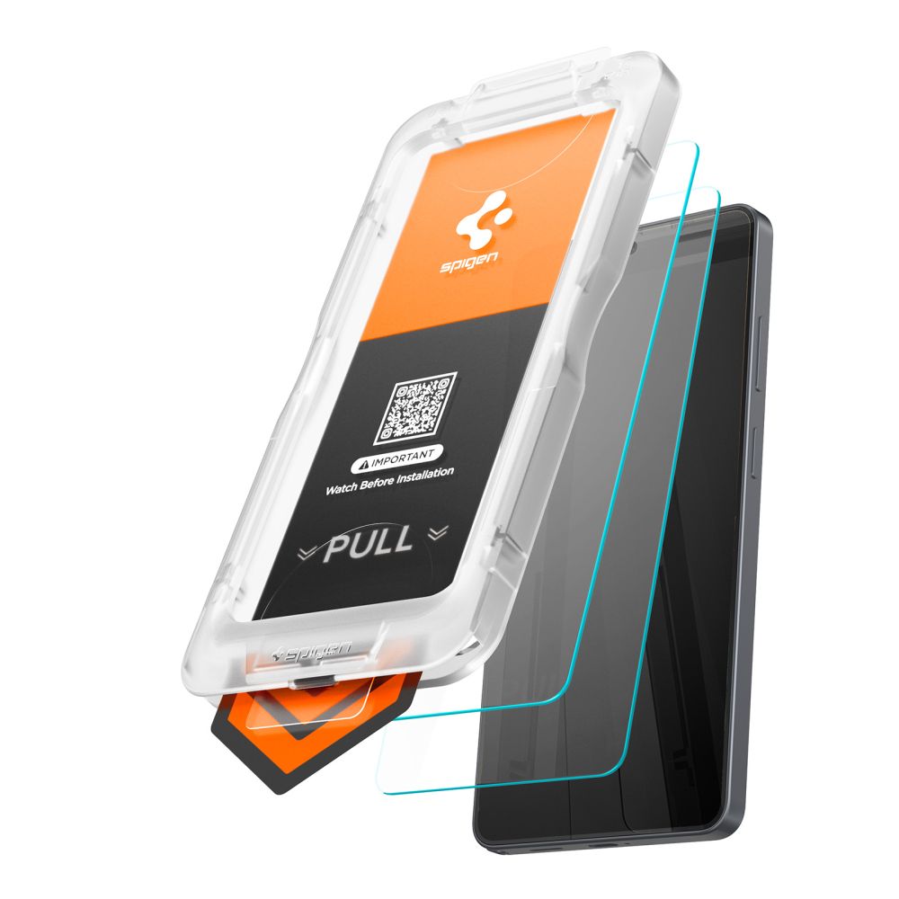 Spigen Spigen Galaxy S26 2-PACK Skärmskydd GLAS.tR 