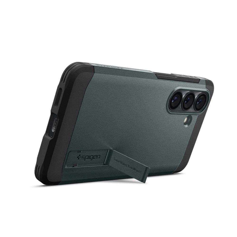 Spigen Spigen Galaxy S26 Skal MagSafe Tough Armor Abyss Green
