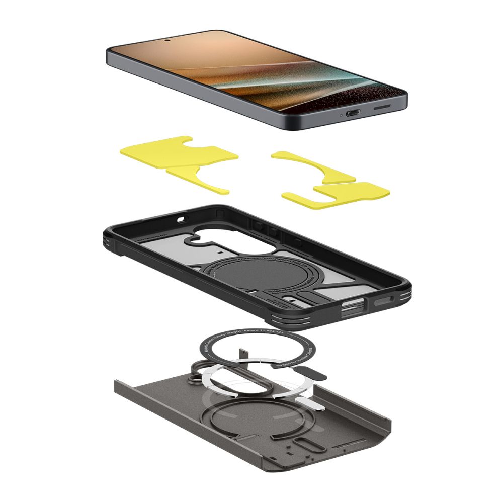 Spigen Spigen Galaxy S26 Skal MagSafe Tough Armor Gunmetal