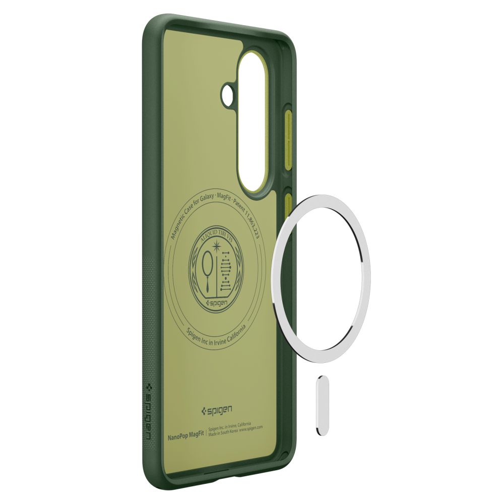 Spigen Spigen Galaxy S26 Skal MagSafe Nano Pop Avo Green