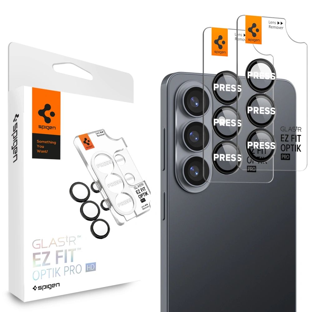 Spigen Spigen Galaxy S26 Plus 2-PACK Linsskydd Optik Pro GLAS.tR 