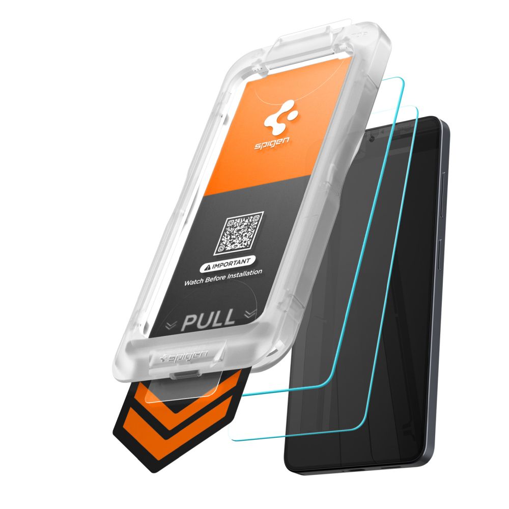 Spigen Spigen Galaxy S26 Plus 2-PACK Skärmskydd GLAS.tR 
