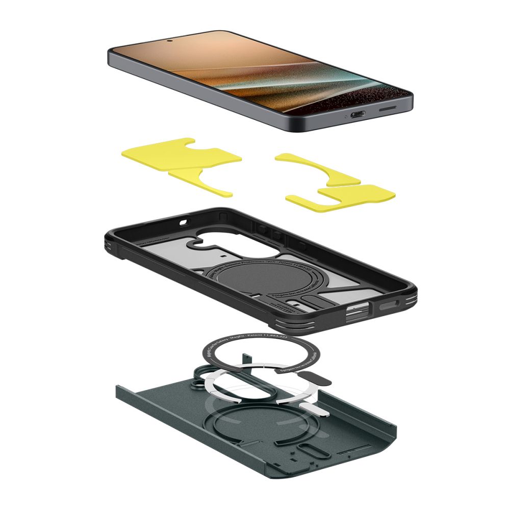 Spigen Spigen Galaxy S26 Plus Skal MagSafe Tough Armor Abyss Green