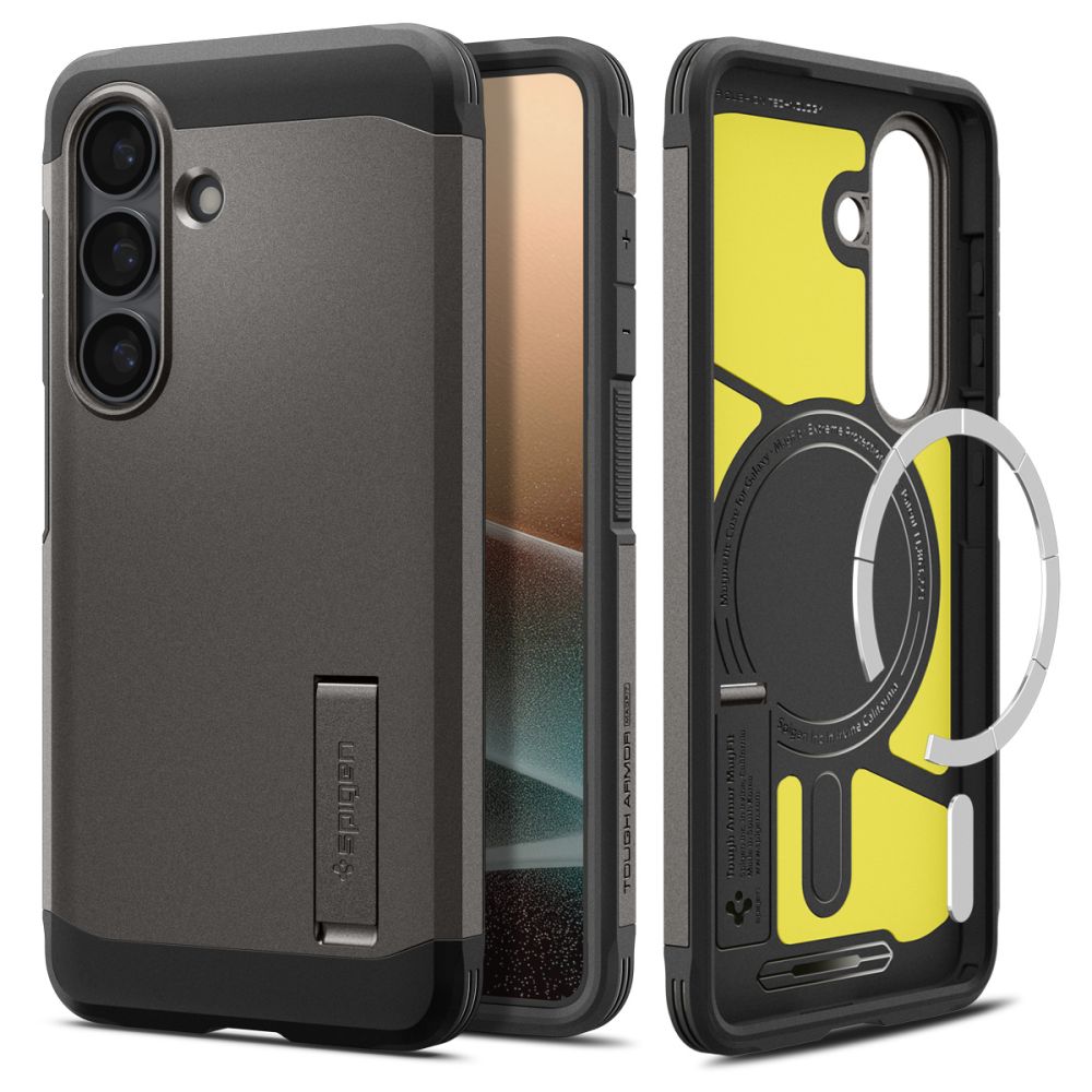 Spigen Spigen Galaxy S26 Plus Skal MagSafe Tough Armor Gunmetal