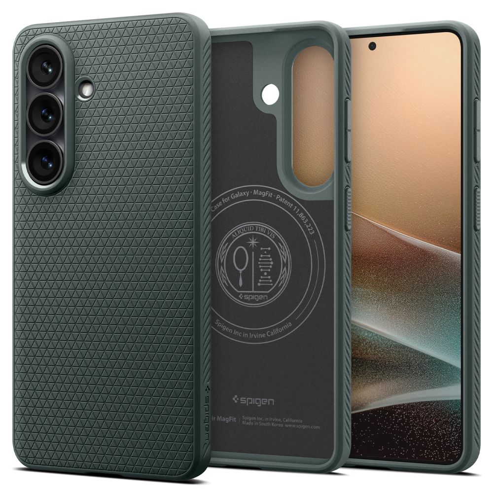 Spigen Spigen Galaxy S26 Plus Skal MagSafe Liquid Air Abyss Green