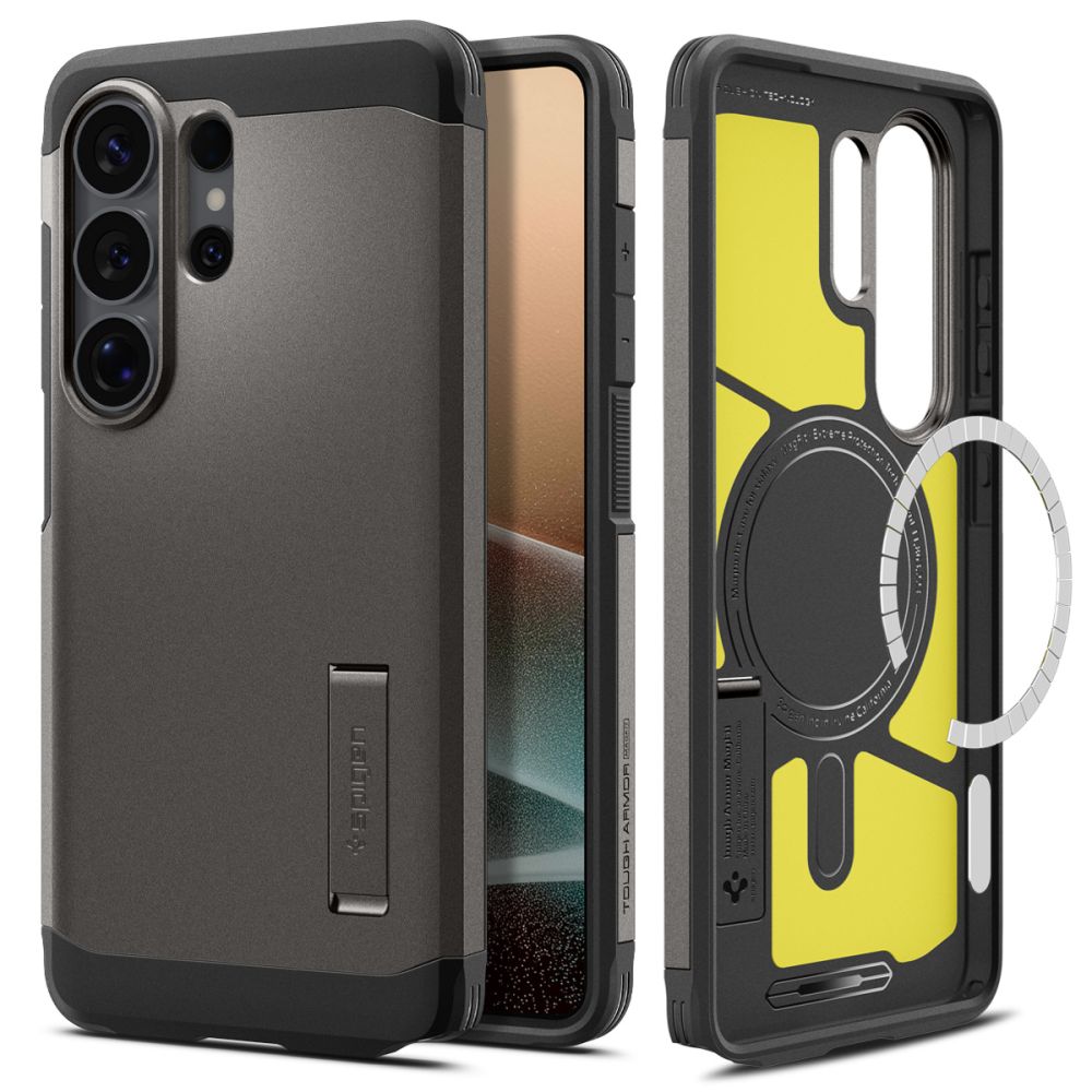 Spigen Spigen Galaxy S26 Ultra Skal MagSafe Tough Armor Gunmetal