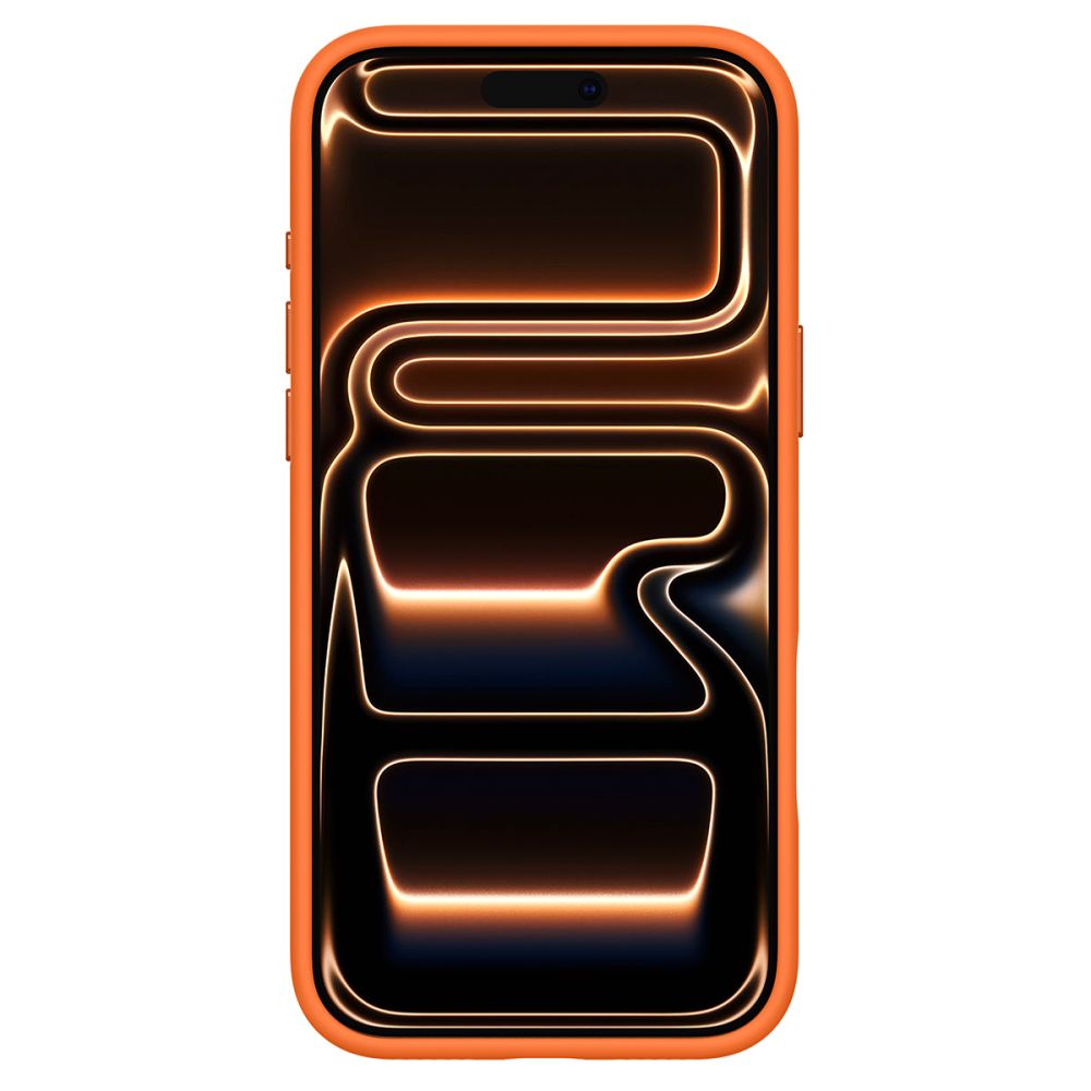 Spigen Spigen iPhone 17 Pro Skal MagSafe Silicone Fit Cosmic Orange