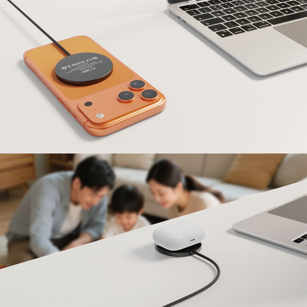 Tech-Protect Tech-Protect 25W Qi2.2 Trådlös Magnetisk MagSafe Laddare Svart