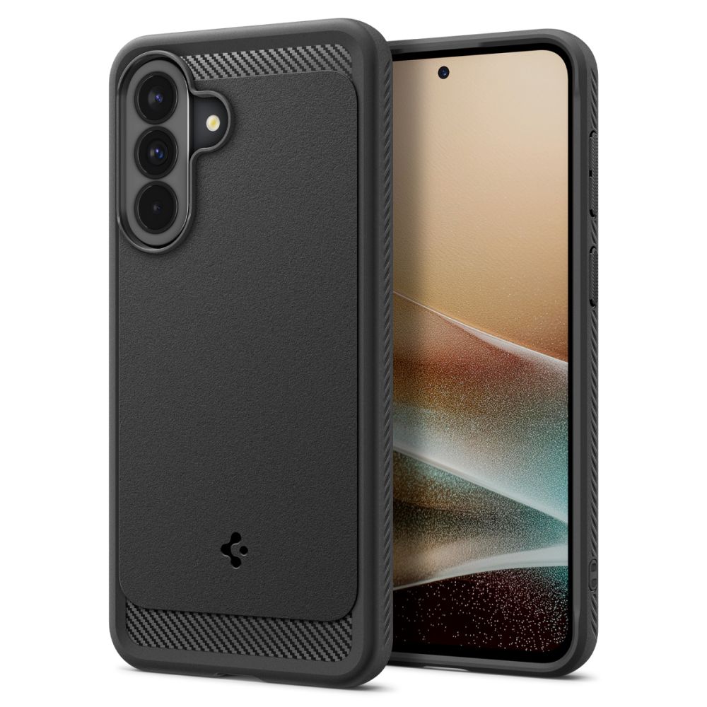 Spigen Spigen Samsung Galaxy A37 5G Skal Rugged Armor Matt Svart