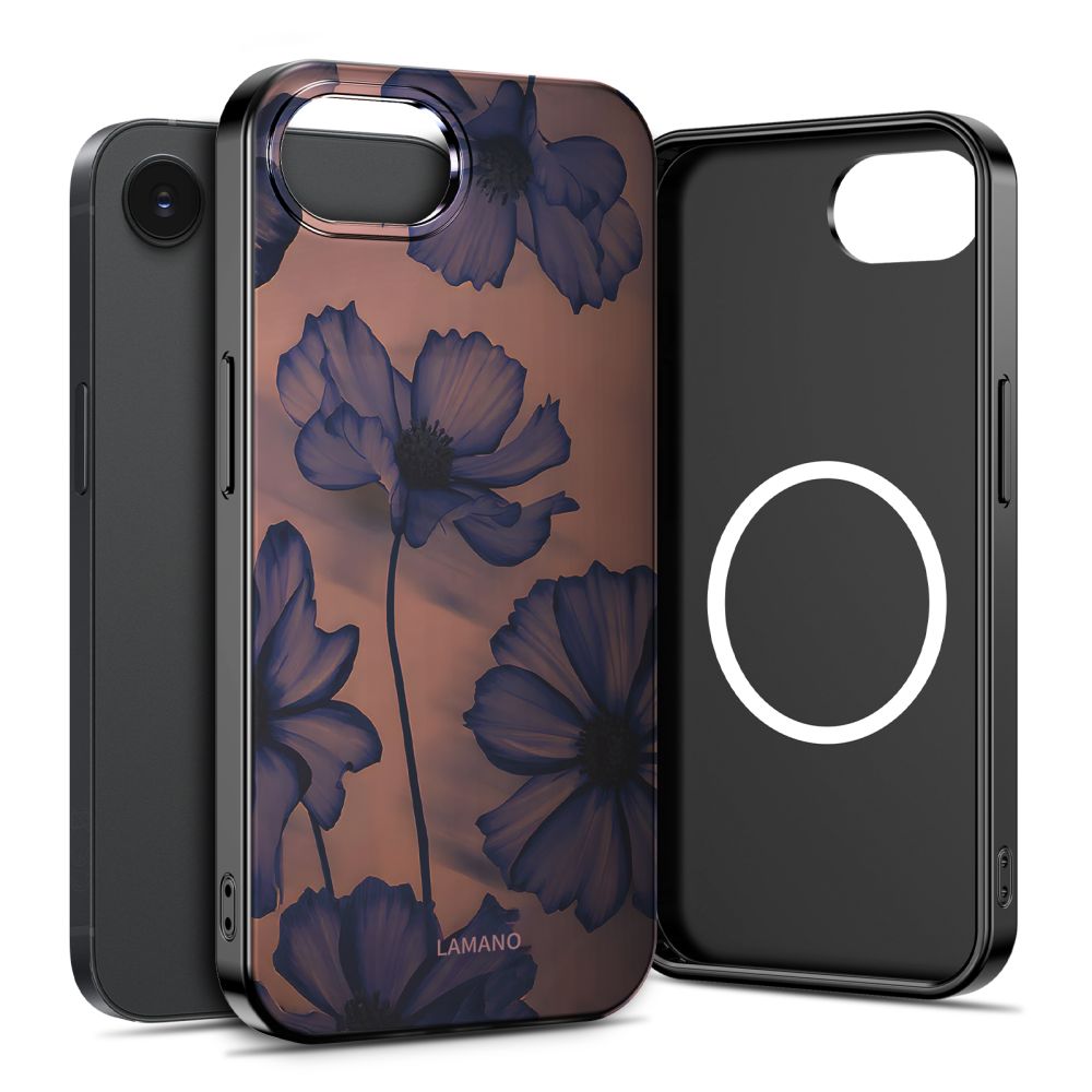 Tech-Protect Tech-Protect iPhone 17e / 16e Skal MagSafe Lamano Velvet Night