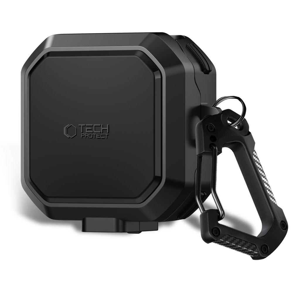 Tech-Protect Tech-Protect Galaxy Buds 4 / 4 Pro Skal MagSafe Carbonox Svart