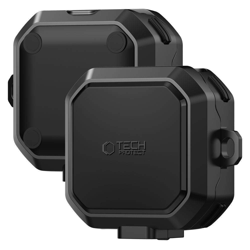 Tech-Protect Tech-Protect Galaxy Buds 4 / 4 Pro Skal MagSafe Carbonox Svart