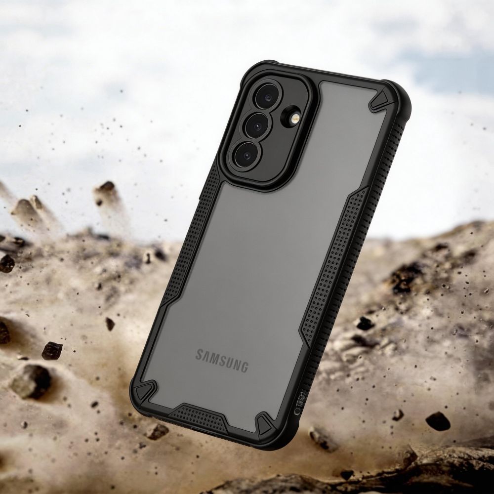Tech-Protect Tech-Protect Samsung Galaxy A57 5G Skal Rugged Shield Matt Svart