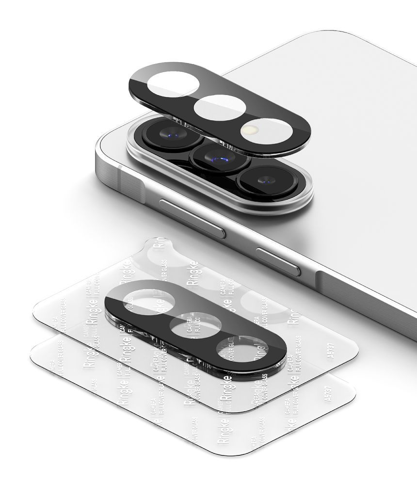Ringke Ringke Galaxy A57 / A37 2-PACK Linsskydd Härdat Glas Svart