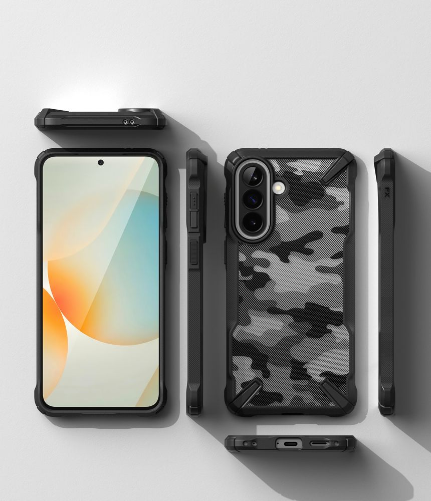 Ringke Ringke Samsung Galaxy A57 5G Skal Fusion X Camo Svart