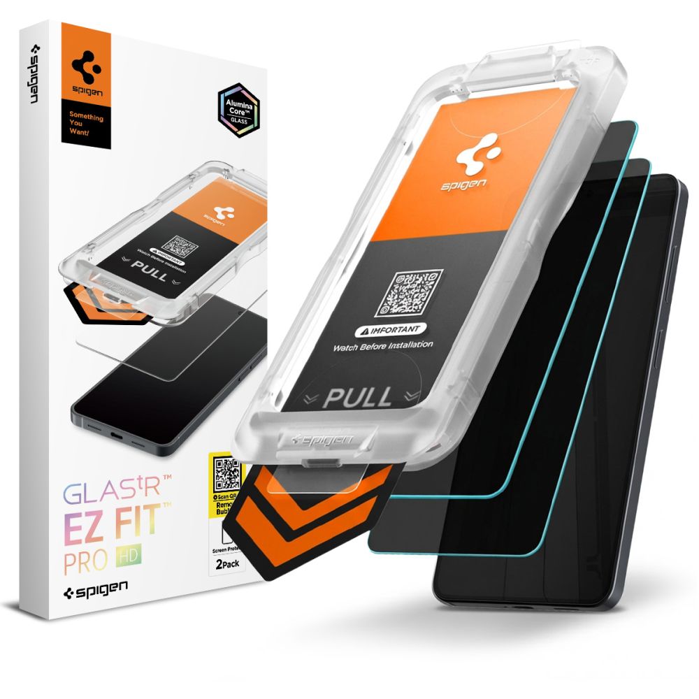 Spigen Spigen Galaxy S26 2-PACK Skärmskydd GLAS.tR 