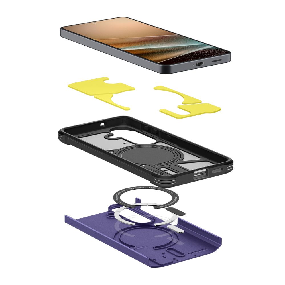 Spigen Spigen Samsung Galaxy S26 Skal MagSafe Tough Armor Ash Violet