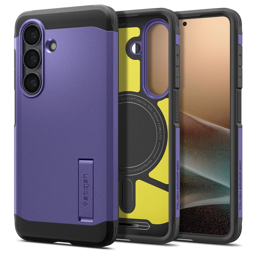 Spigen Spigen Galaxy S26 Plus Skal MagSafe Tough Armor Ash Violet