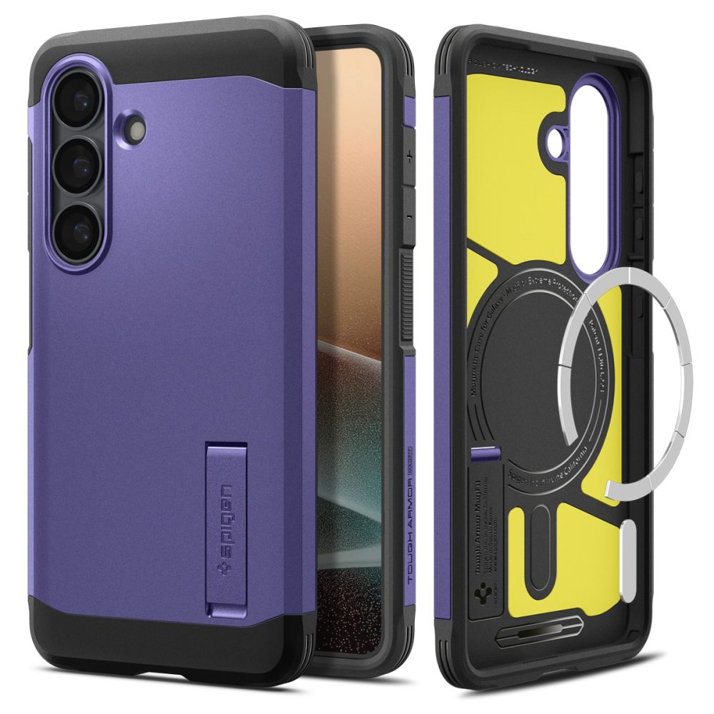 Spigen Spigen Galaxy S26 Plus Skal MagSafe Tough Armor Ash Violet