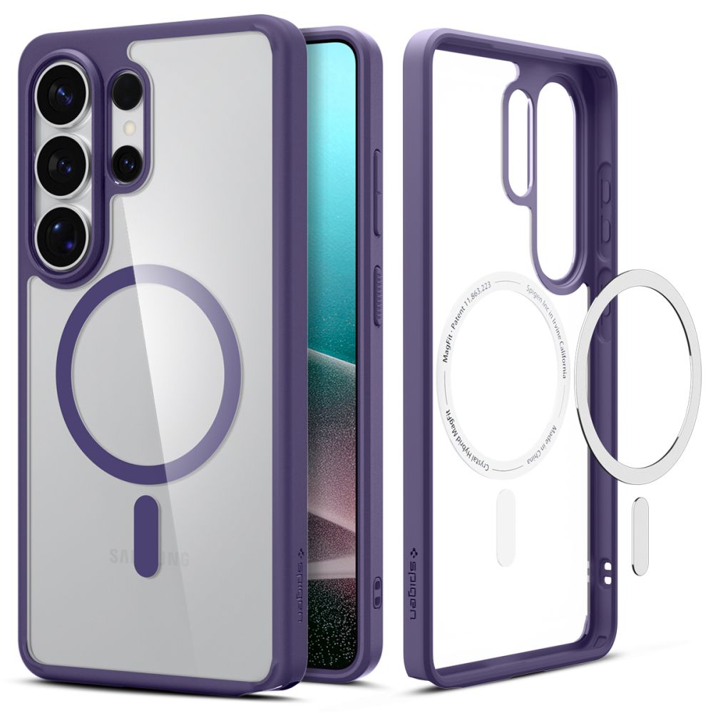 Spigen Spigen Galaxy S26 Ultra Skal MagSafe Ultra Hybrid Deep Purple