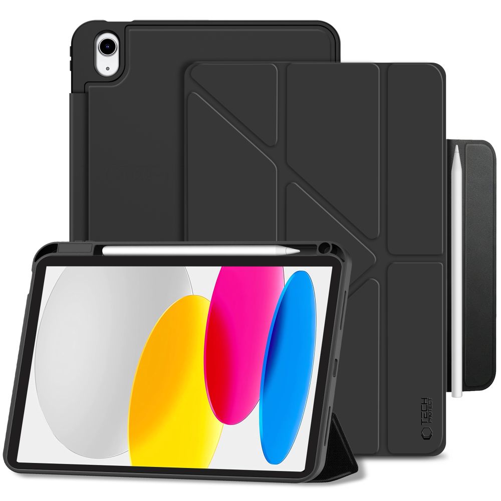 Tech-Protect Tech-Protect iPad 11 2025 / 10.9 2022 Fodral SC Origami Svart