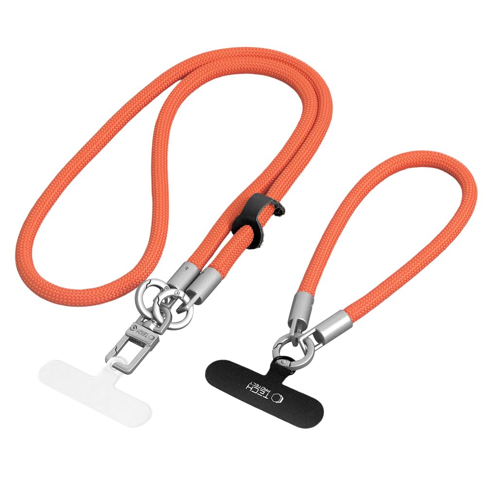 Tech-Protect Tech-Protect Mobilsnöre CrossBody & Wrist Rope Orange