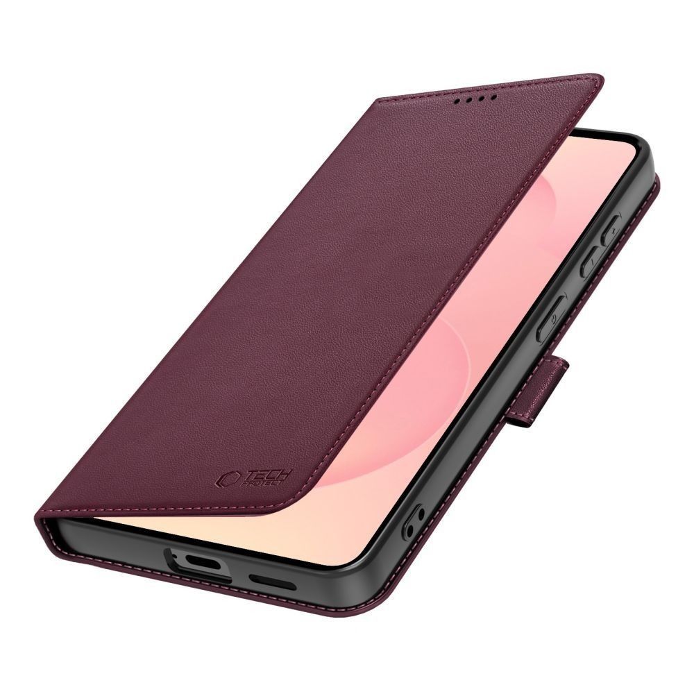Tech-Protect Tech-Protect Samsung Galaxy A27 5G Fodral Läder Mulberry