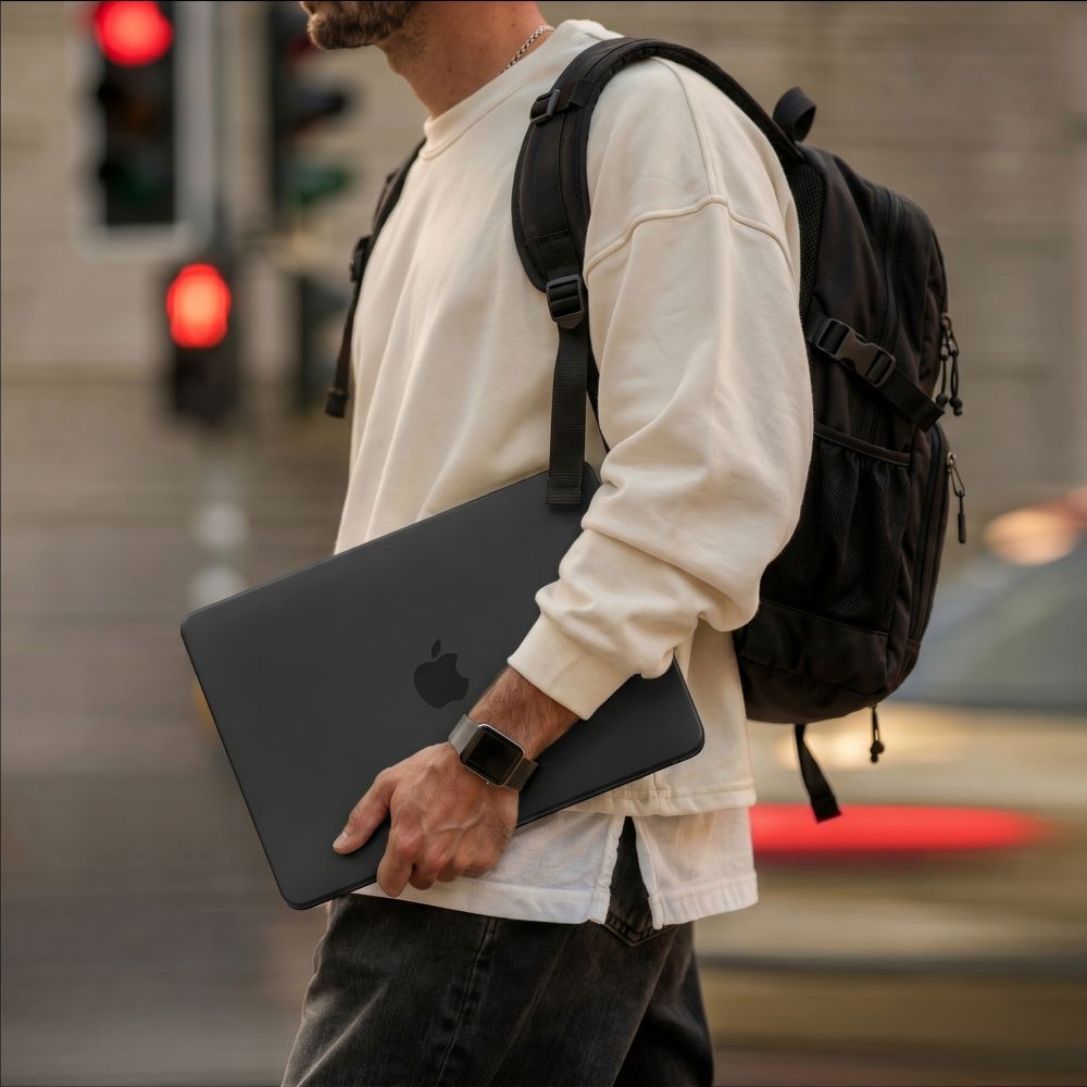 Tech-Protect Tech-Protect MacBook Neo 13 2026 Skal SoftShell Matt Svart