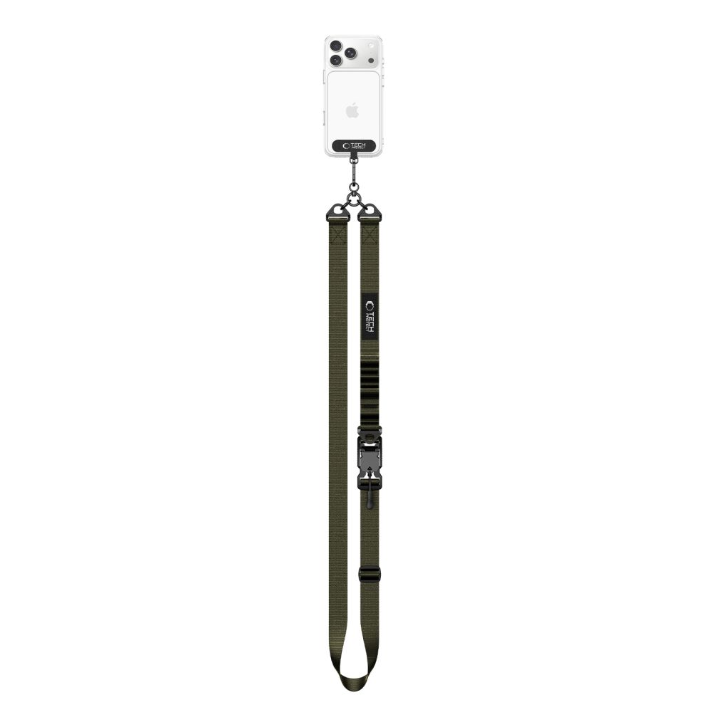 Tech-Protect Tech-Protect Mobilsnöre CrossBody Rope Army Green