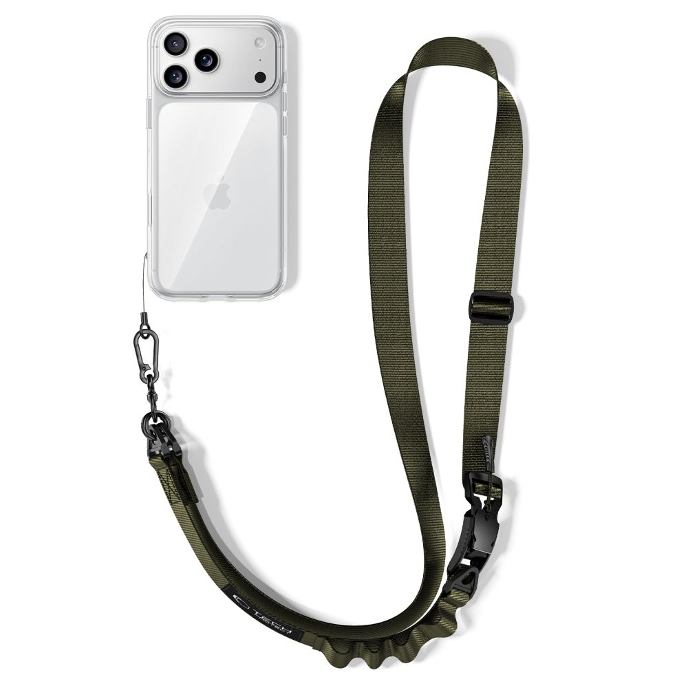 Tech-Protect Tech-Protect Mobilsnöre CrossBody Rope Army Green