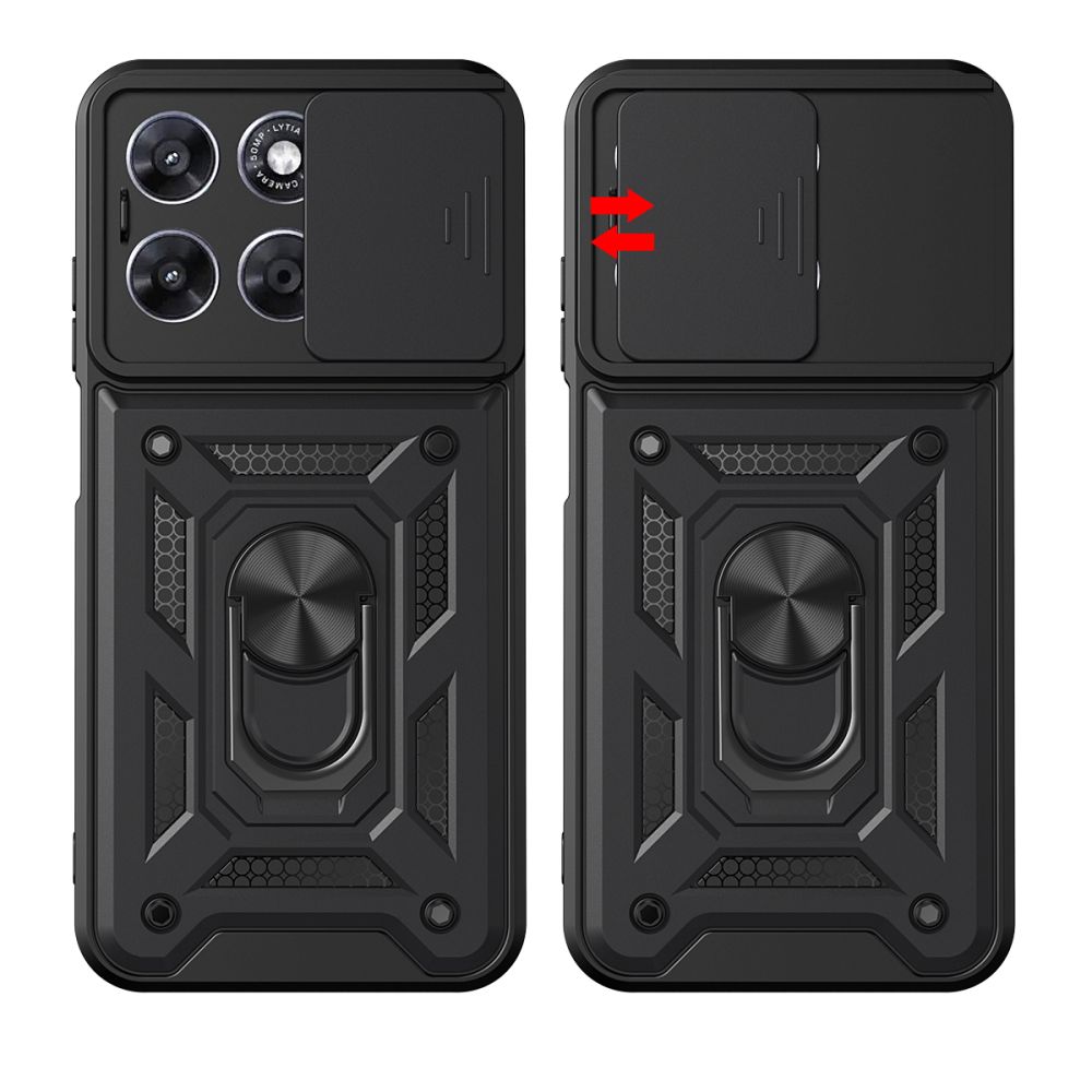 Tech-Protect Tech-Protect Motorola Moto G67/G77 Skal CamShield Pro Svart