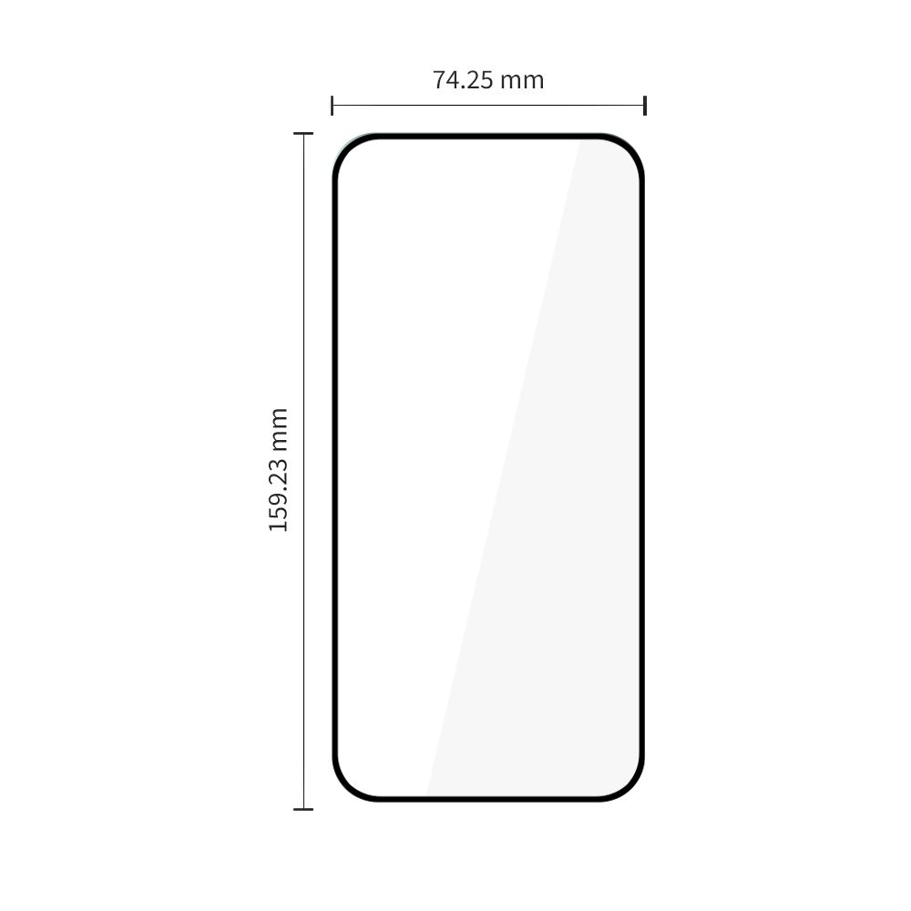 Tech-Protect Tech-Protect Motorola Moto G67/G77 2-PACK Skärmskydd GlassFit+