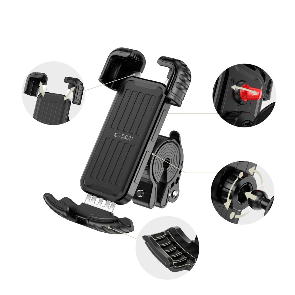 Tech-Protect Tech-Protect Universal Mobilhållare Cykel V7 Svart