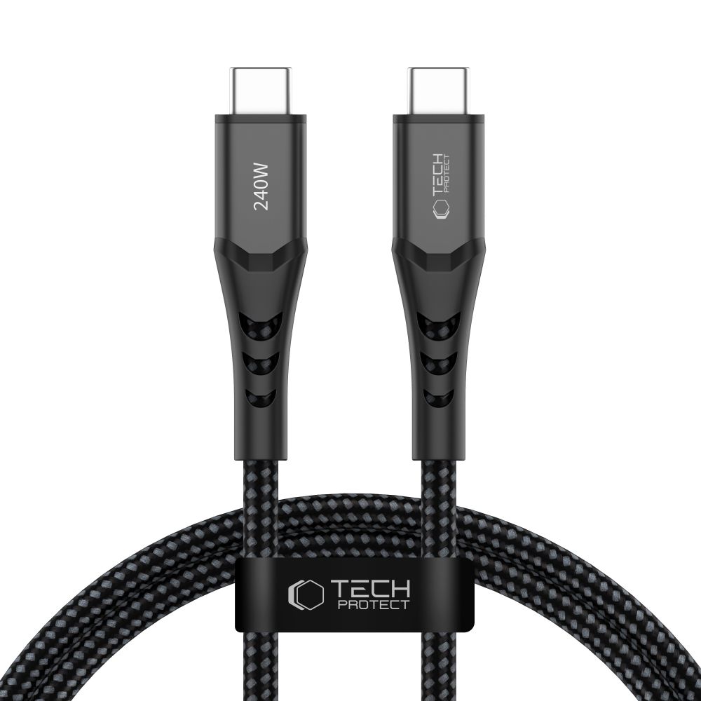 Tech-Protect Tech-Protect 1m 240W PD QC3.0 USB-C-USB-C Kabel UltraBoost