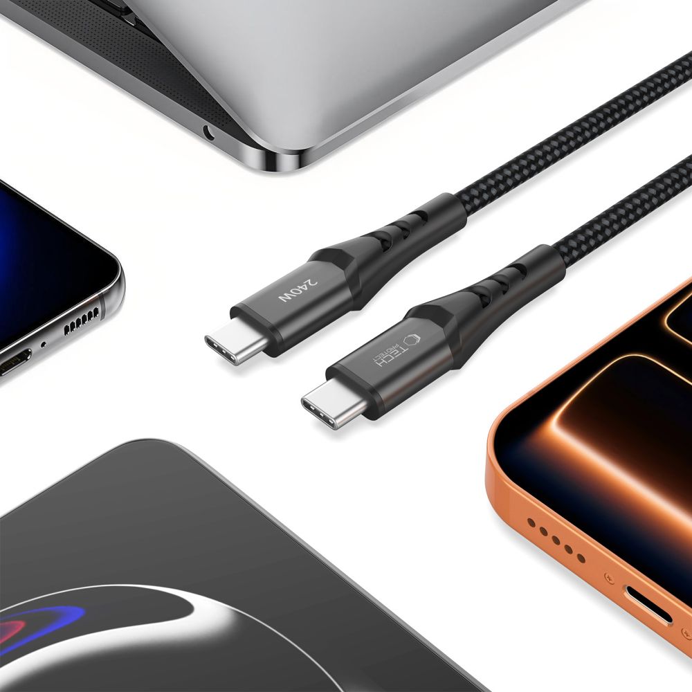 Tech-Protect Tech-Protect 1m 240W PD QC3.0 USB-C-USB-C Kabel UltraBoost