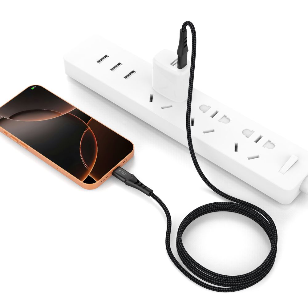 Tech-Protect Tech-Protect 1m 240W PD QC3.0 USB-C-USB-C Kabel UltraBoost