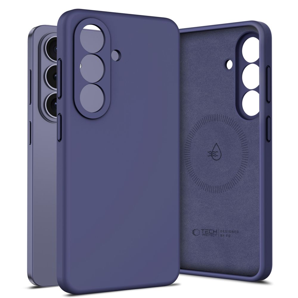 Tech-Protect Tech-Protect Galaxy S26 Skal MagSafe Silicone Cobalt Violet