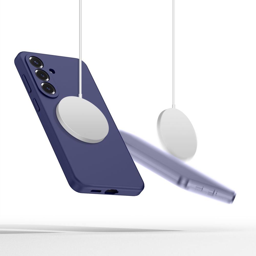 Tech-Protect Tech-Protect Galaxy S26 Skal MagSafe Silicone Cobalt Violet