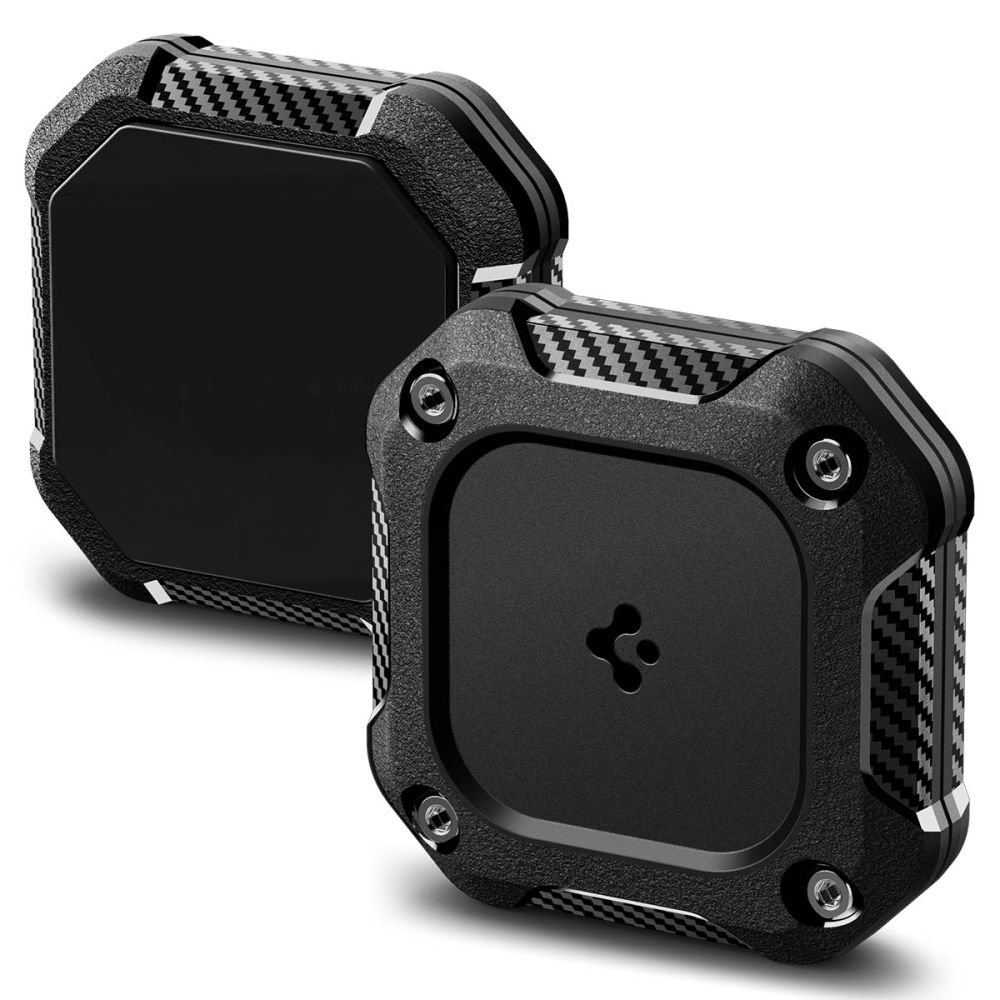 Spigen Spigen Apple AirTag 2 / 1 4-PACK Hållare Tough Armor Svart