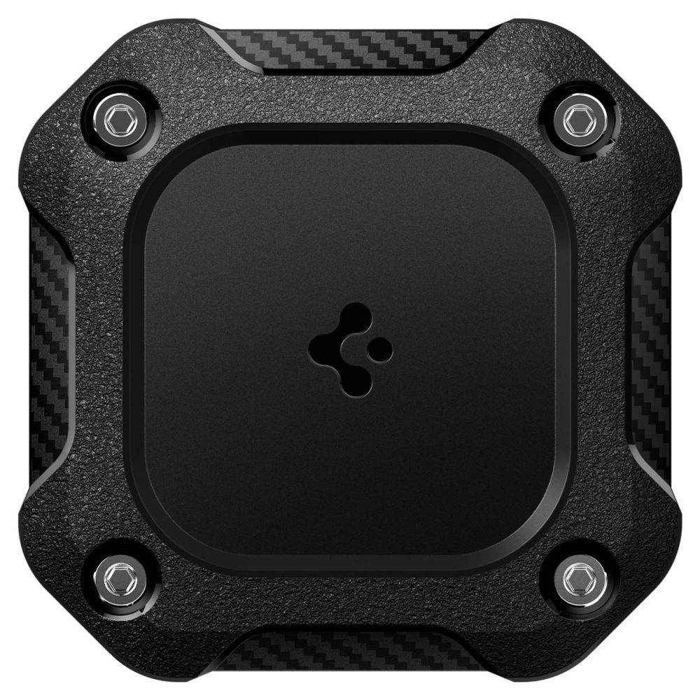Spigen Spigen Apple AirTag 2 / 1 4-PACK Hållare Tough Armor Svart