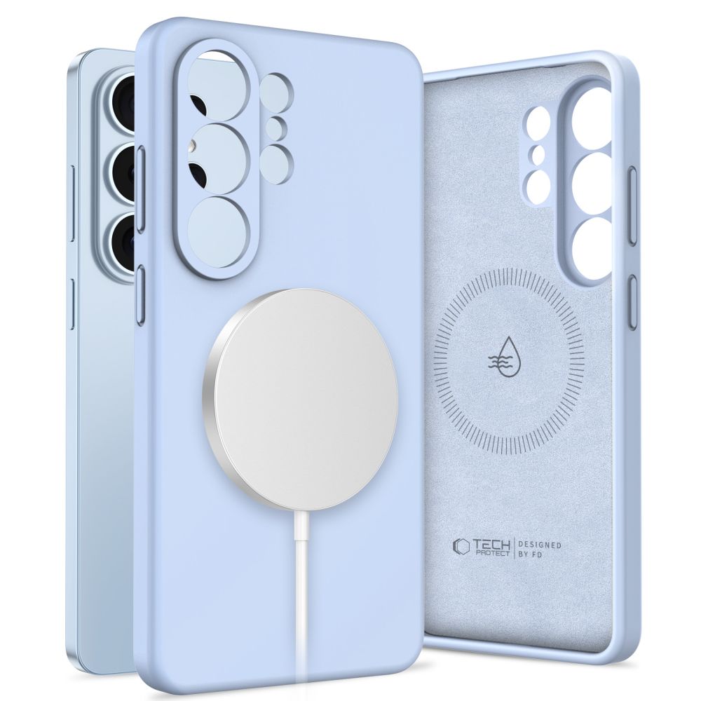 Tech-Protect Tech-Protect Galaxy S26 Ultra Skal MagSafe Silicone Sky Blue
