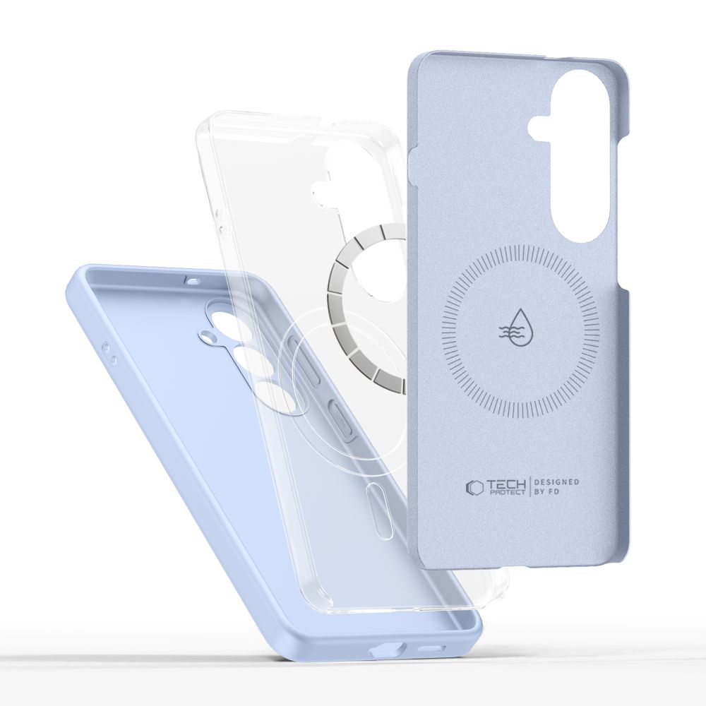 Tech-Protect Tech-Protect Galaxy S26 Skal MagSafe Silicone Sky Blue