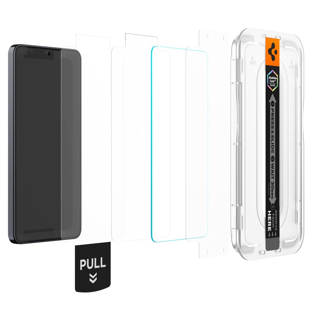 Spigen Spigen Galaxy S26 2-PACK Skärmskydd GLAS.tR 