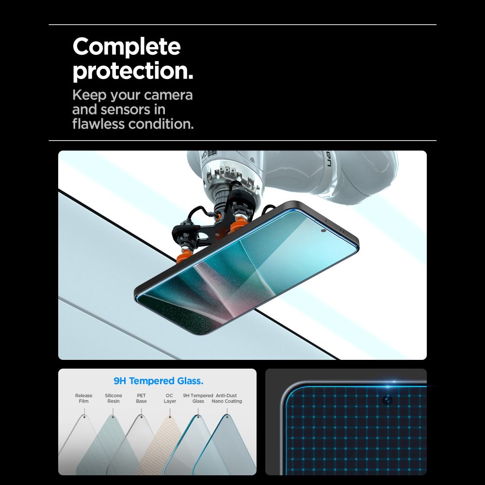 Spigen Spigen Galaxy A37 / A36 Skärmskydd GLAS.tR 