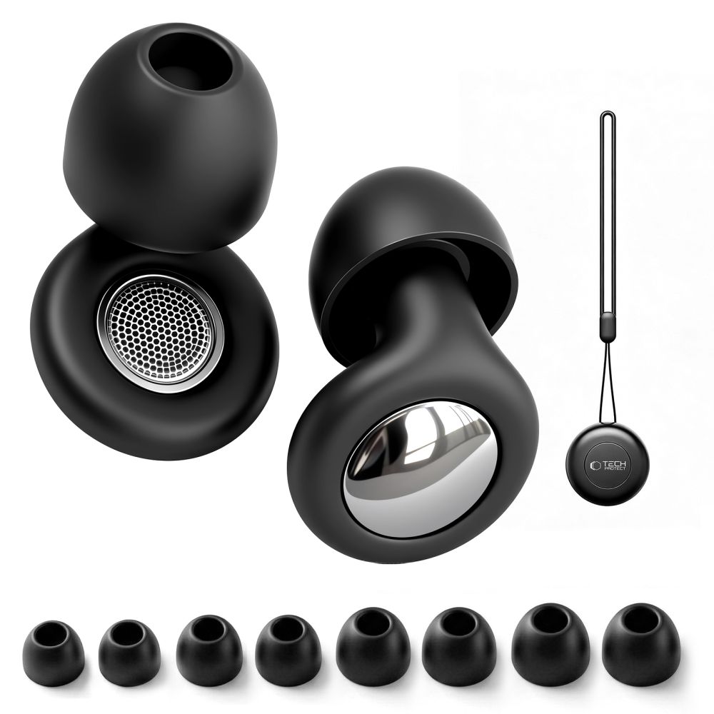 Tech-Protect Tech-Protect Öronproppar QuietFit Svart