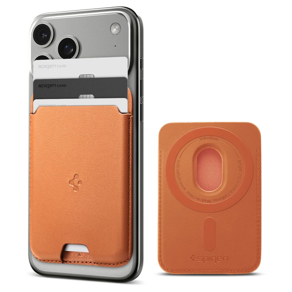 Spigen Spigen Magnetisk MagSafe Korthållare Valentinus Orange