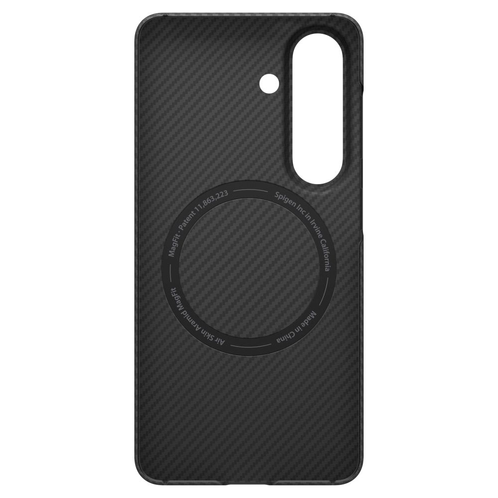 Spigen Spigen Samsung Galaxy S26 Skal MagSafe AirSkin Aramid Svart