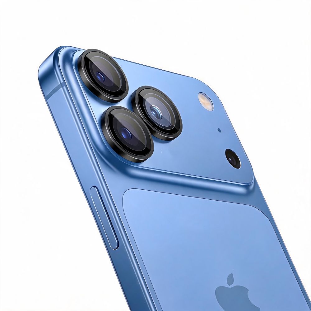 Tech-Protect Tech-Protect iPhone 18 Pro / 18 Pro Max Linsskydd Svart