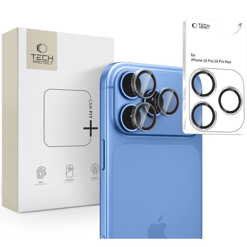Tech-Protect Tech-Protect iPhone 18 Pro / 18 Pro Max Linsskydd