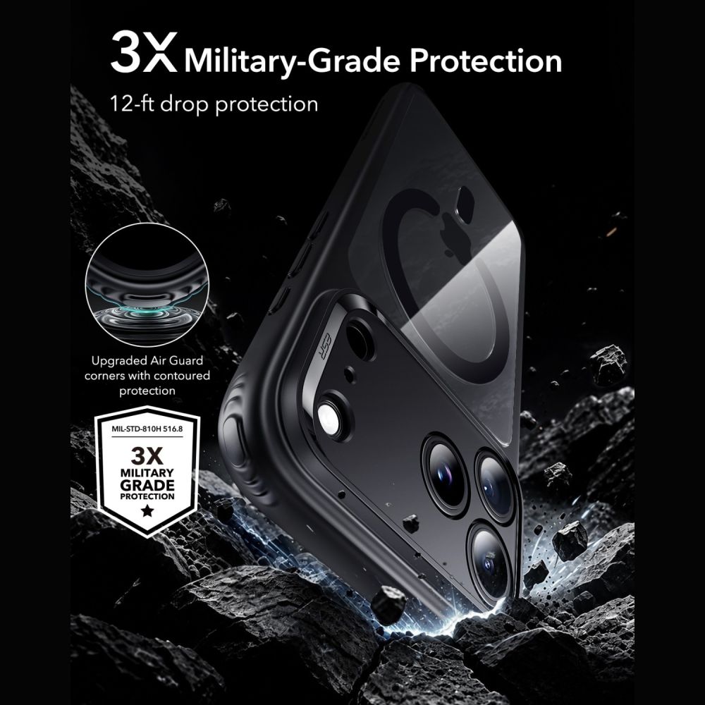 ESR ESR iPhone 18 Pro Max / 17 Pro Max Skal MagSafe & Skärmskydd